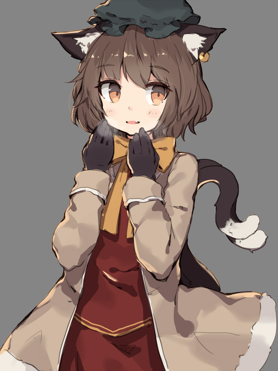 a cute catgirl